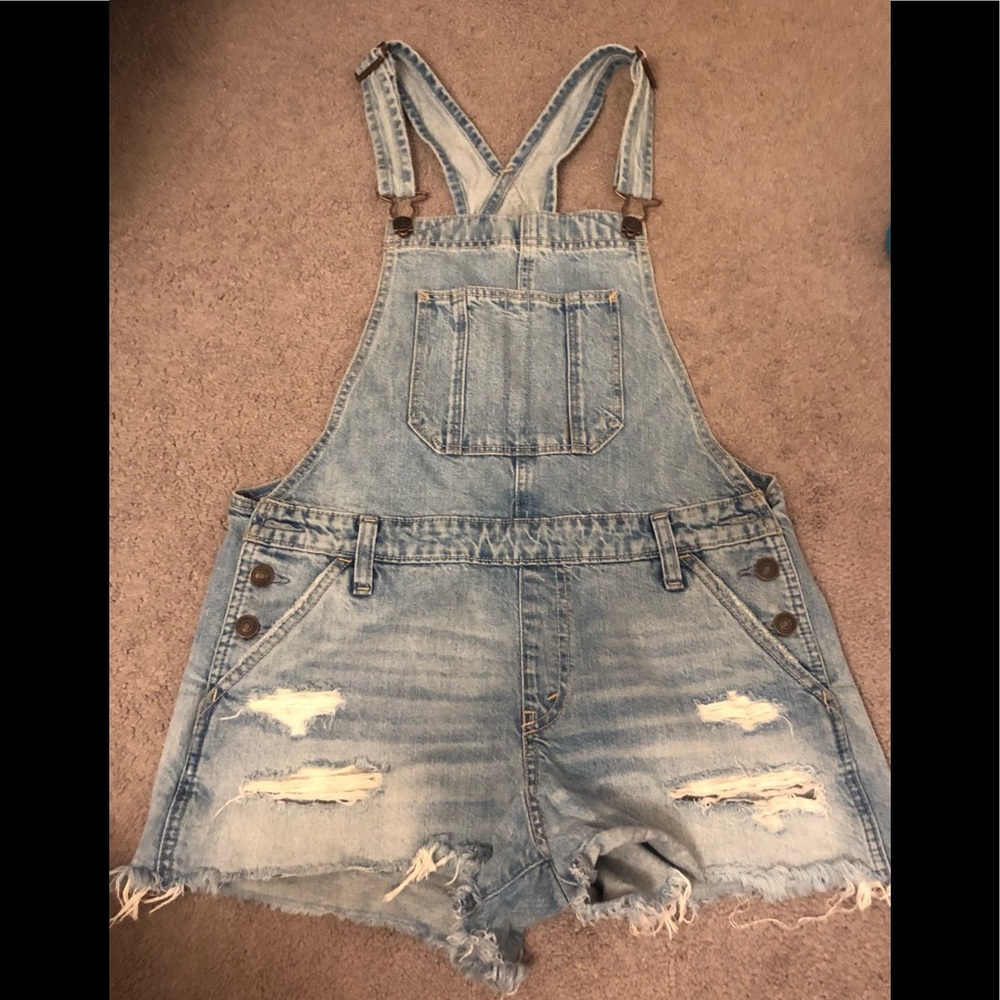 Abercrombie & Fitch Jean Short overalls